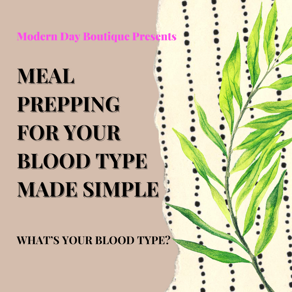 Blood Type Meal Prep Guide