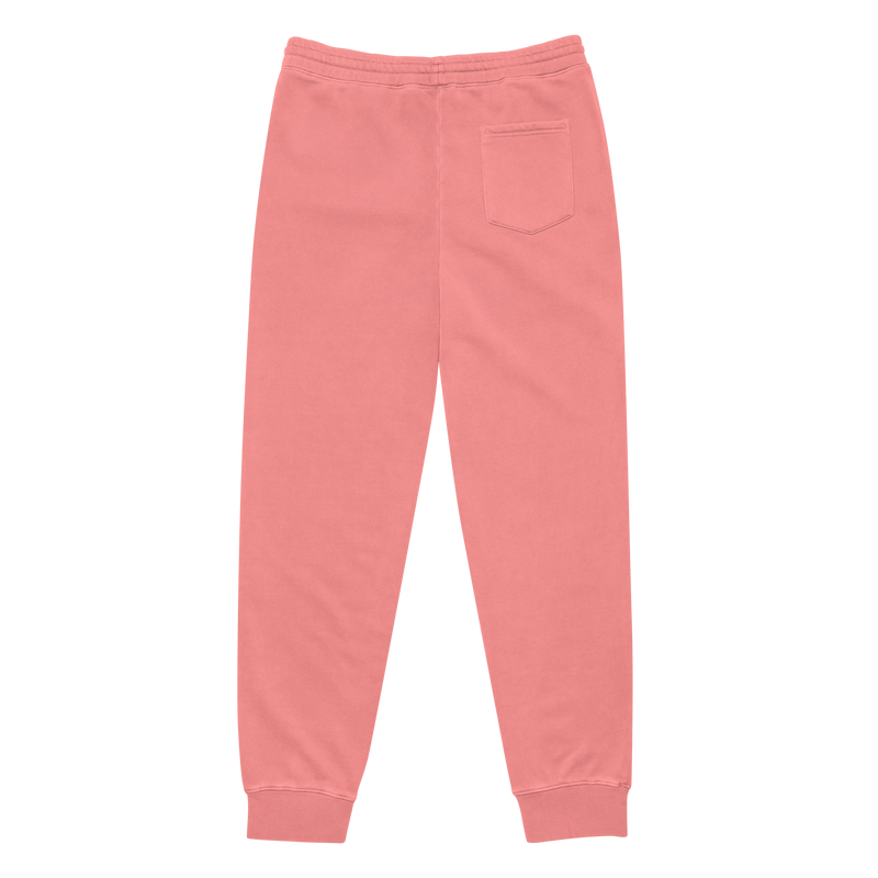 Pink Embroidery Sweatpants