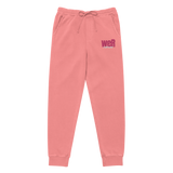 Pink Embroidery Sweatpants